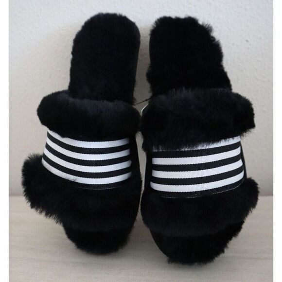 Emu W11634 Women's 8 Men's 7 Black Wrenlette Australian Sheepskin Spa Slippers - Picture 8 of 9